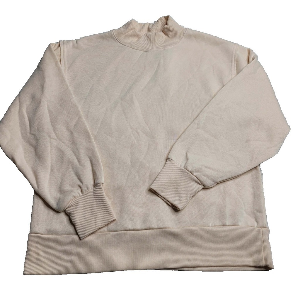 Harmony Balance NEW Beige Sweatshirt‎ Women's Medium NWT Athletic Yoga